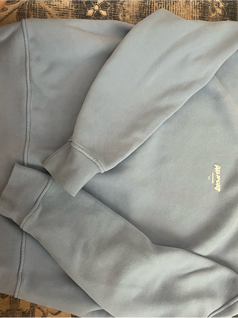 Wilo Light Blue Crewneck Sweatshirt